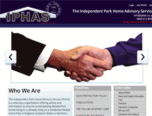 Tablet Screenshot of iphas.co.uk
