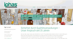 Desktop Screenshot of iphas.de