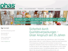 Tablet Screenshot of iphas.de